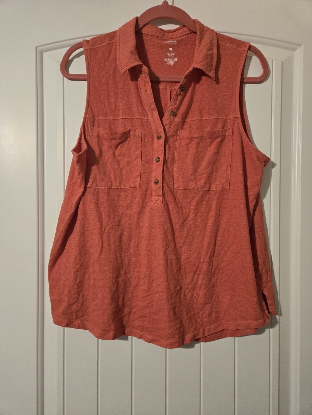 Sonoma Coral Tank Top